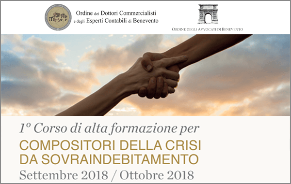 corso crisi sovraindebitamento benevento