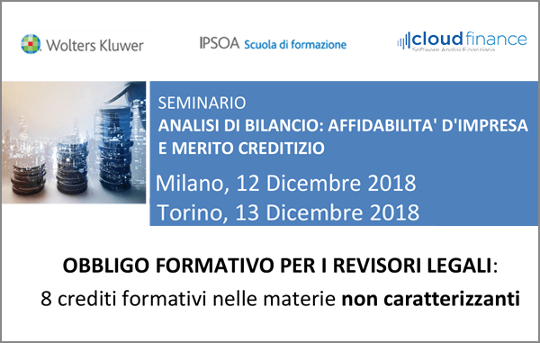 Seminario Analisi di Bilancio