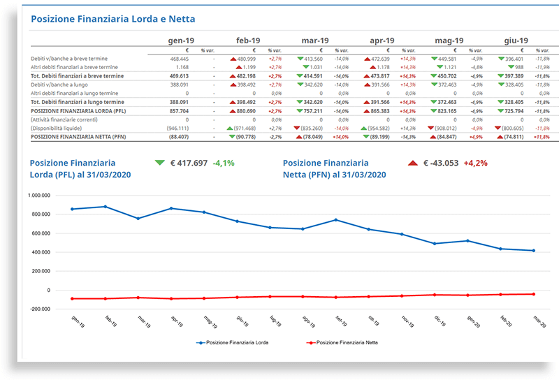 Psizione Finanziaria Netta