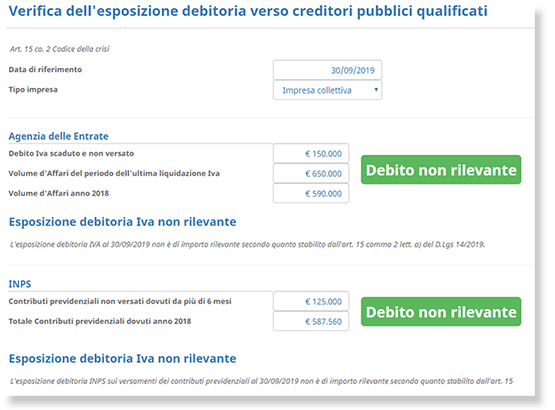 Crediti pubblici qualificati