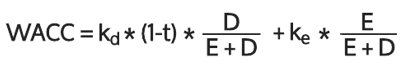 Formula Wacc