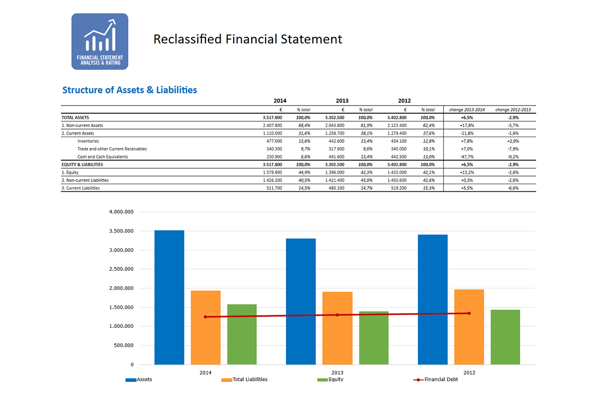 Software Financial Statement Analysis GAAP and IFRS - Reclassified FInancial Statement