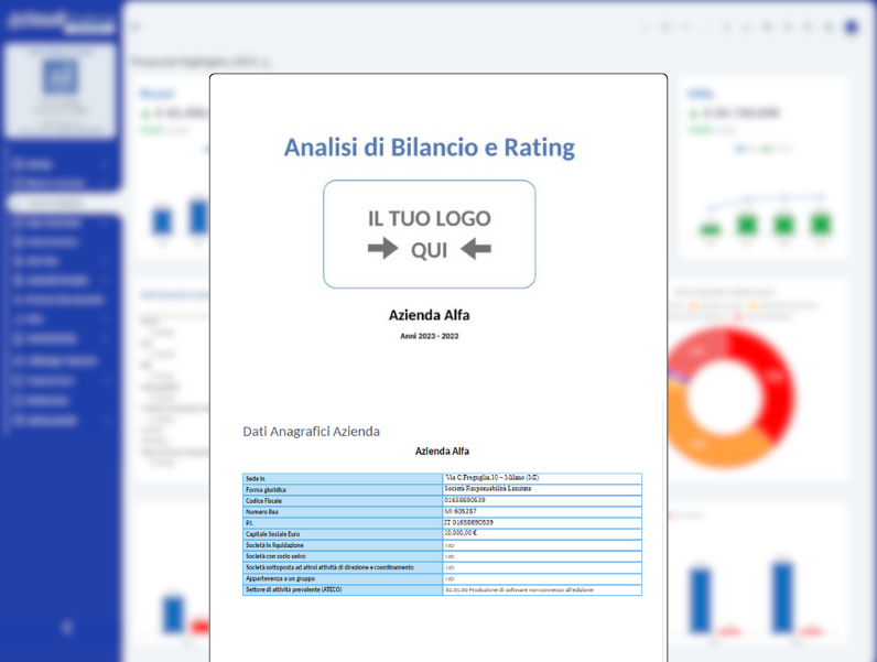 Reportistica e Dashboard personalizzate Cloud Finance Enterprise - Reportistica e Dashboard personalizzate