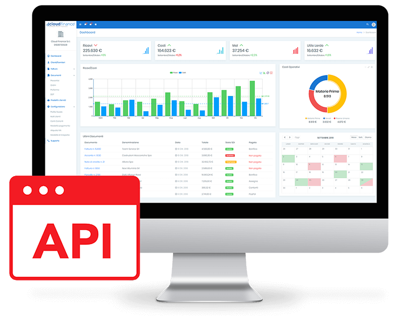 free-invoice-immagine API fatturazione elettronica