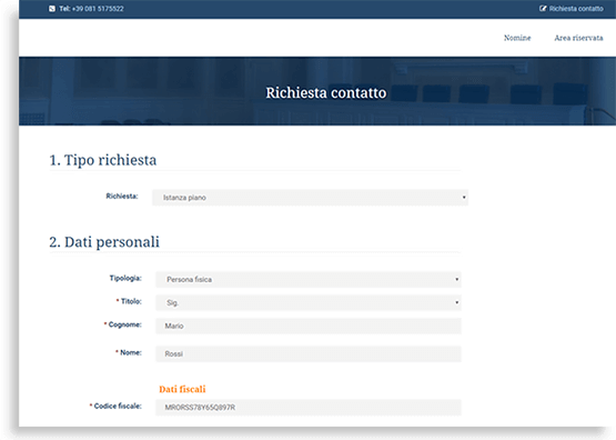 occ-richiesta-contatto gestionale OCC - richiesta di contatto