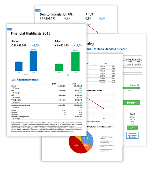report-img Cloud Finance - Software Analisi di Bilancio e Rating - Report automatico