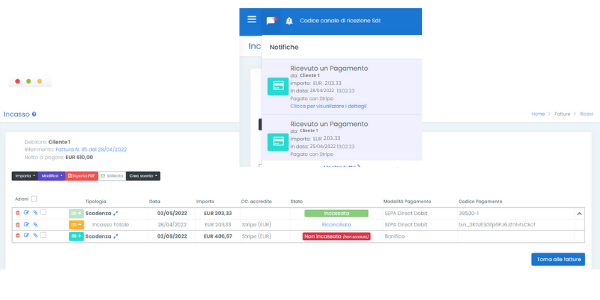 partner Stripe Cloud Finance - incasso e riconciliazione automatica