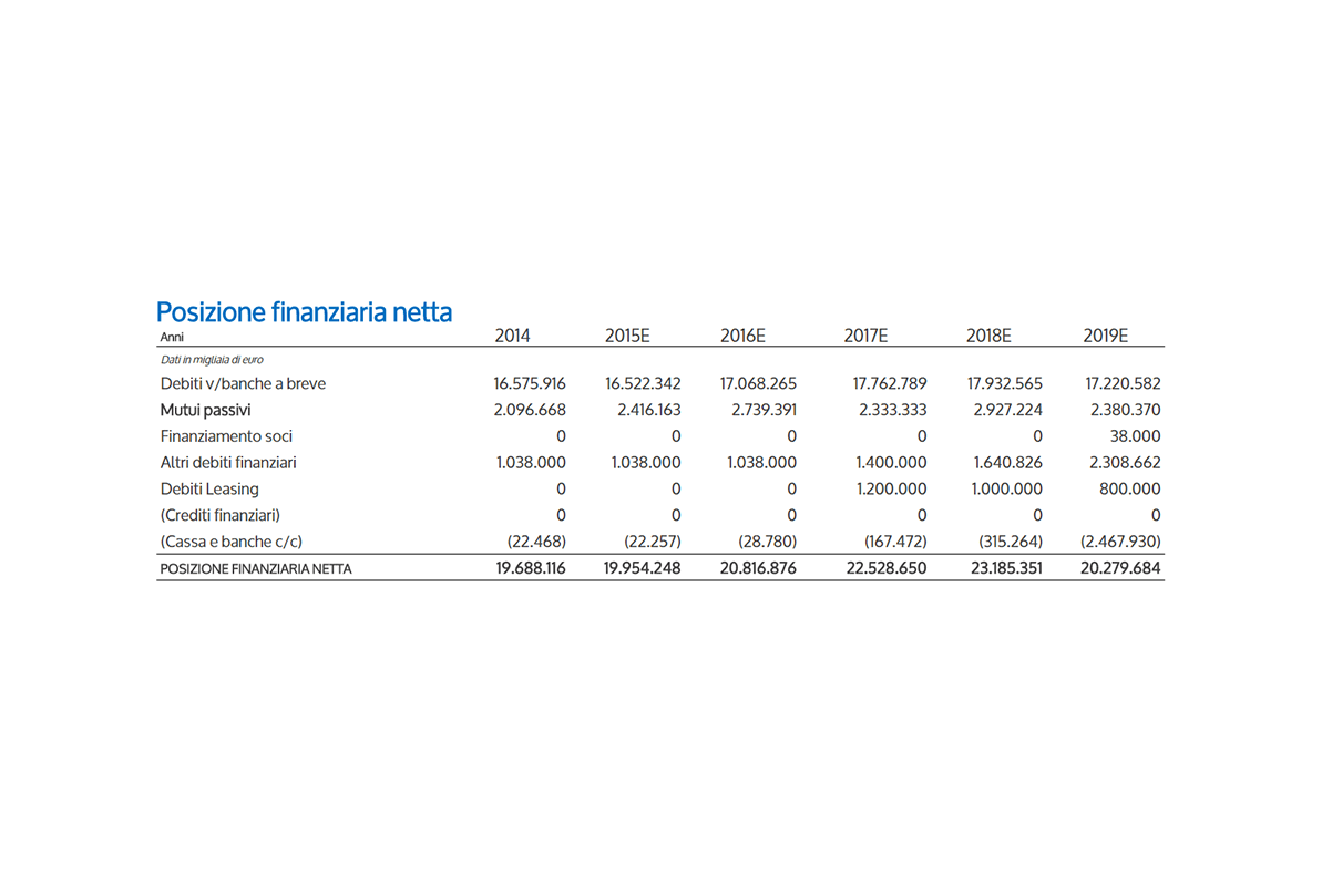 Report Analisi di Bilancio e Rating - pfn