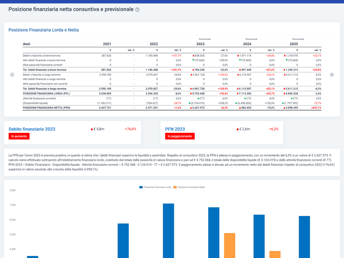 BT_pfn Software Budget di Tesoreria Aziendale - Inserimento Bilancio
