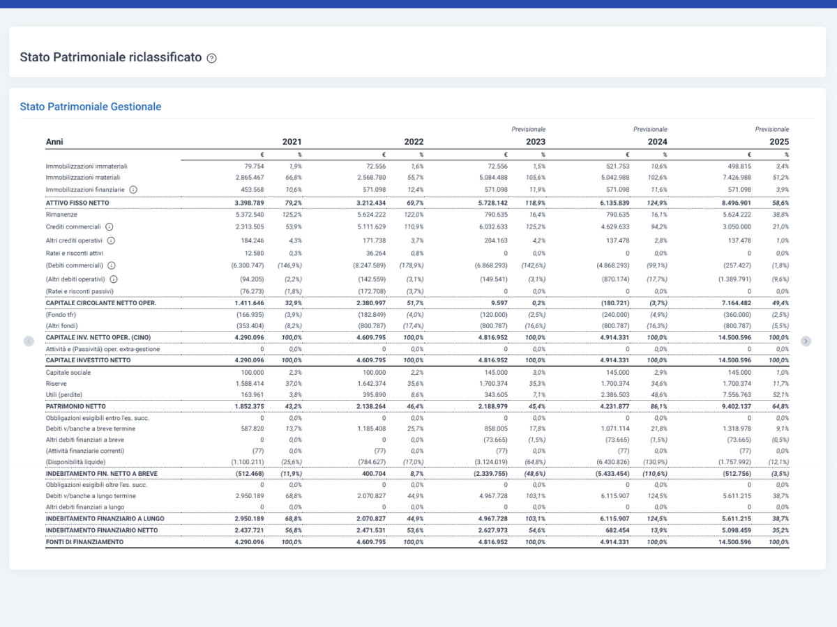 BT_spr_gestionale Software Budget di Tesoreria Aziendale - Inserimento Bilancio
