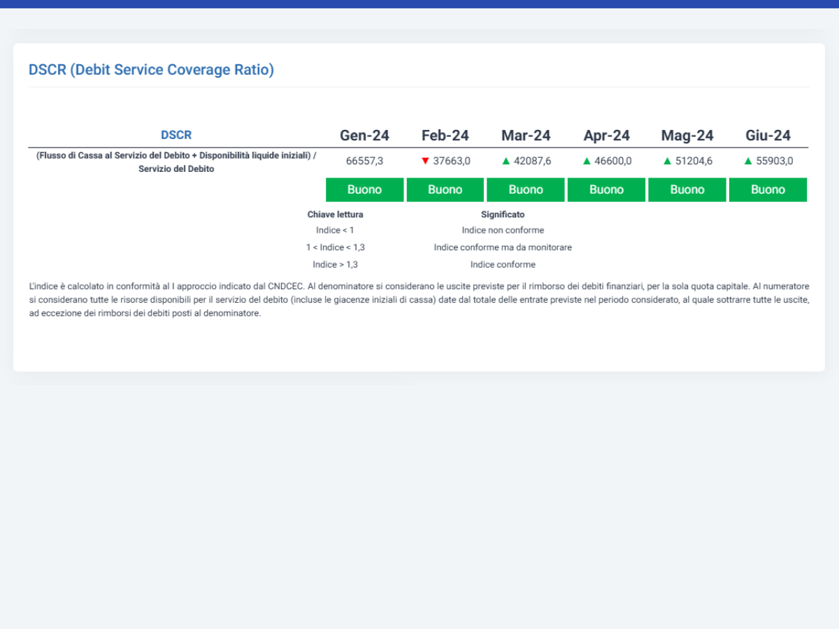 Software Gestione della Crisi e strumenti di allerta - DSRC Previsionale