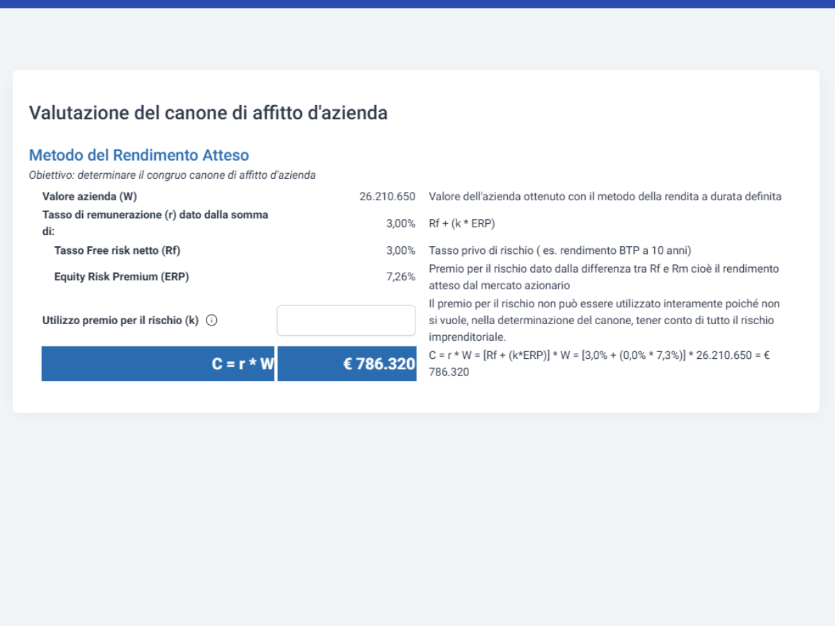 Software Valutazione Aziendale - Perizia automatica